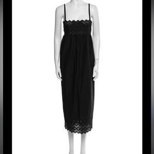 Doen black eyelet Dress size XXS